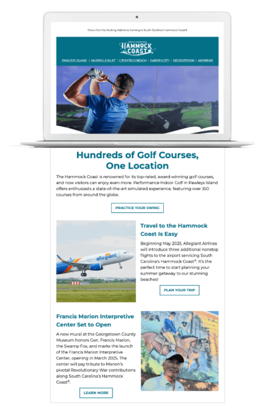 South Carolina's Hammock Coast | Brand Development